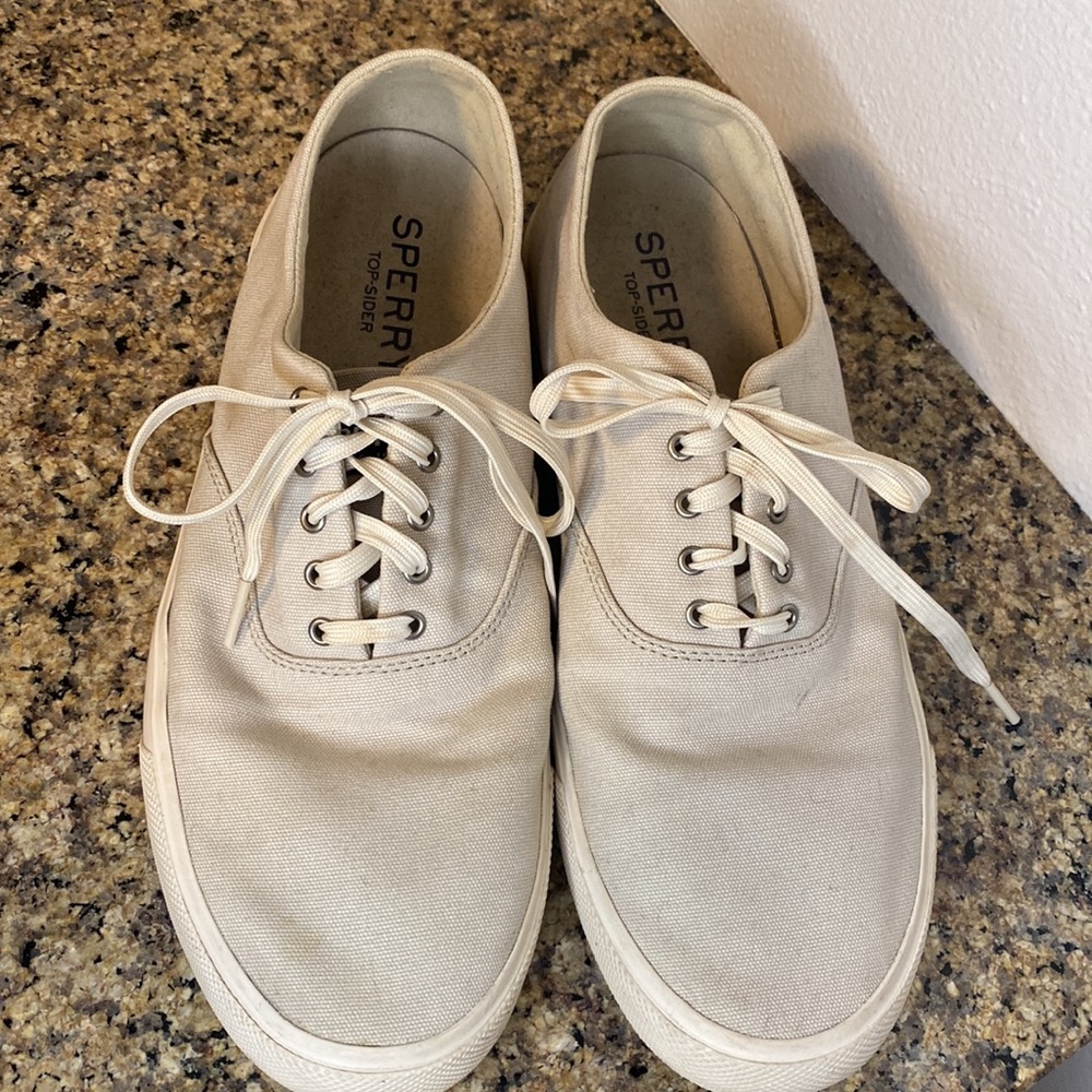Sperry canvas shoe, Men’s 10.5